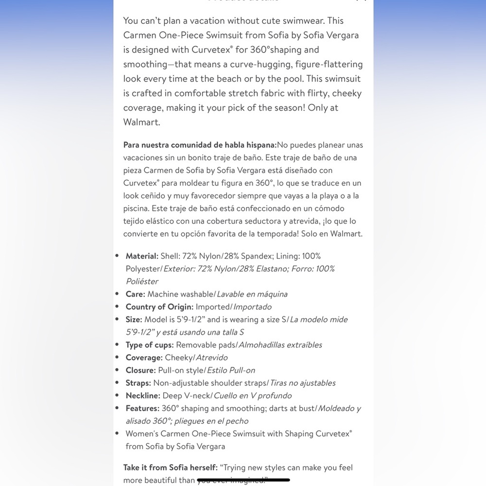 Sofia By Sofia Vergara Red One Piece Swimsuit - image 4